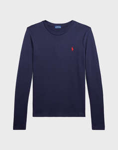 RALPH LAUREN NEWLSRLTPP-LONG SLEEVE-T-SHIRT