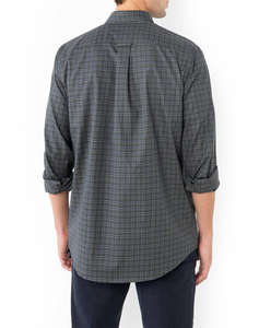 THE BOSTONIANS CAMASA MAVERICK TWILL REGULAR FIT MedCheck TWILL Button-down Regular FIT