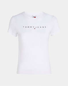 TOMMY JEANS TJW SLIM LINEAR TEE EXT