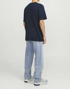 JACK&JONES JJHUDSON TEE SS CREW NECK LN