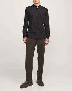 JACK&JONES JJJOE SHIRT LS PLAIN MAO