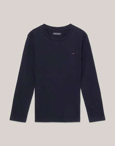 TOMMY HILFIGER BOYS BASIC CN KNIT L/S