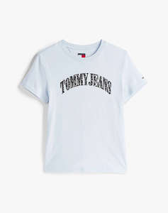 TOMMY JEANS TJW REG FLORAL VARSITY TEE