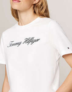 TOMMY HILFIGER NOS SCRIPT REGULAR C-NK SS