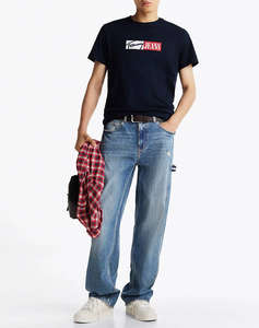 TOMMY JEANS TJM SLIM ENTRY GRAPHIC TEE EXT