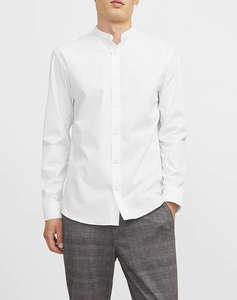 JACK&JONES JJJOE SHIRT LS PLAIN MAO