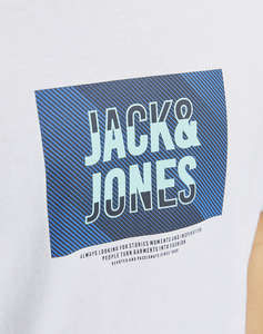 JACK&JONES JJHUDSON TEE SS CREW NECK LN