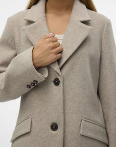 VERO MODA VMFORTUNESARA LONG COAT GA BOO