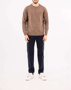 THE BOSTONIANS TRICOTAT LAMBSWOOL DECOLTEU REGULAR FIT