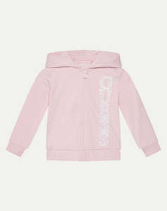 GUESS FRENCH TERRY_ ACTIVE TOP W/ZIP HANORAC DE COPII GIRL