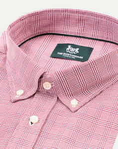 THE BOSTONIANS CAMASA MAVERICK TWILL REGULAR FIT MedCheck TWILL Button-down Regular FIT