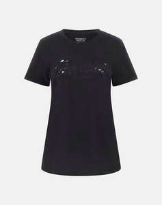 GUESS SS SCRIPT LACE LOGO EASY TEE BLUZA DE DAMA