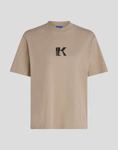 KARL LAGERFELD KLJ REG SS K-LOGO TEE