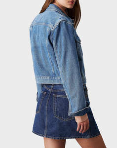 CALVIN KLEIN JEANS CROPPED 90S DENIM JACKET