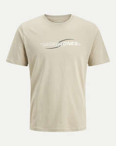 JACK&JONES JCOTARMAC PRINT TEE SS CREW NECK FST