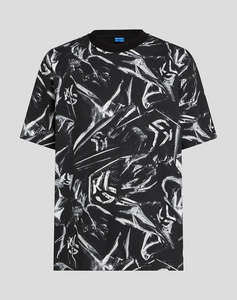 KARL LAGERFELD KLJ RELAXED SS AOP TEE