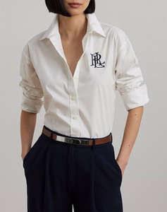 LAUREN RALPH LAUREN 50S STR PURE PRESS-SHIRT