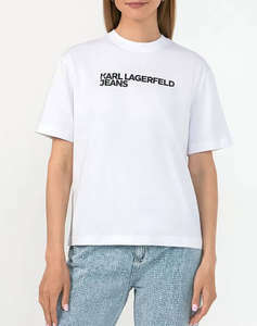 KARL LAGERFELD KLJ REG SS ESSENTIAL TEE