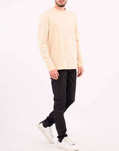 SCOTCH&SODA RELAXED FIT ESSENTIAL LOGO T-SHIRT LS