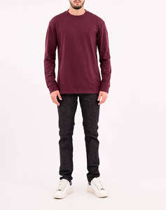 SCOTCH&SODA RELAXED FIT ESSENTIAL LOGO T-SHIRT LS