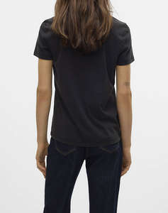 VERO MODA VMVASTA S/S O-NECK T-SHIRT JRS BTQ GA