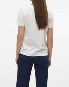 VERO MODA VMVILLA S/S O-NECK T-SHIRT JRS BTQ GA