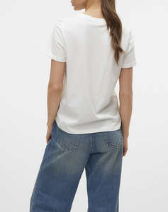 VERO MODA VMVILLA S/S O-NECK T-SHIRT JRS BTQ GA