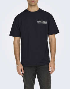 ONLY&SONS ONSKAZBAH PRINT RLX SS TEE