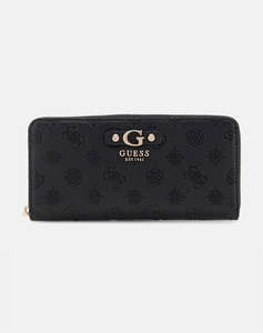 GUESS GERTY SLG LARGE ZIP AROUND PORTOFEL DE DAMA (Dimensiuni: 21 x 10 x 2cm.)