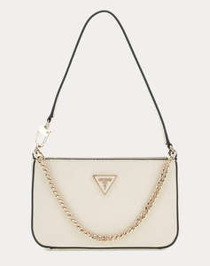 GUESS NOELLE MINI TOP ZIP SHOULDER GEANTA DE DAMA (Dimensiuni: 13,5 x 21,5 x 4 cm.)