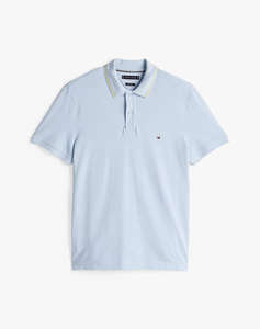 TOMMY HILFIGER PLACKET INTEREST REG POLO