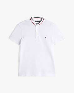 TOMMY HILFIGER MAO RWB TIPPED SLIM POLO