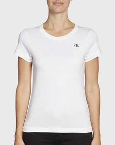 CALVIN KLEIN JEANS CK EMBROIDERY SLIM TEE