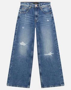 GUESS RIGID DENIM 90S FIT PANTALONI DE COPII GIRL