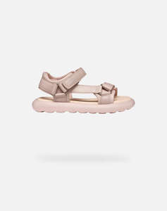 GEOX J SANDAL PUFFYPOP C - SYNT.LEA