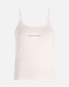 CALVIN KLEIN JEANS MONOLOGO STRAPPY TANK TOP