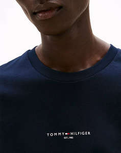 TOMMY HILFIGER TOMMY LOGO TIPPED TEE