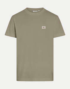 CALVIN KLEIN JEANS WOVEN LABEL REGULAR TEE