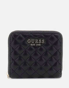 GUESS ECO RIANEE SLG SMALL ZIP AROUD PORTOFEL DE DAMA (Dimensiuni: 11 x 9 x 2 cm)