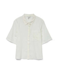 VERO MODA VMBARCY S/S SHIRT WVN BTQ GA