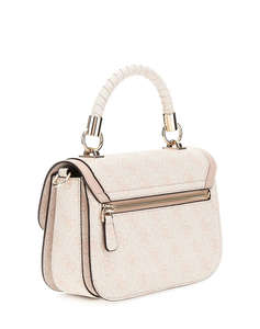 GUESS ORLINA LOGO TOP HANDLE FLAP GEANTA DE DAMA (Dimensiuni: 22 x 14 x 5cm.)