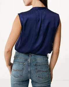 MEXX VIOLET Satin top