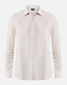 MEXX AIDEN Basic linen shirt striped