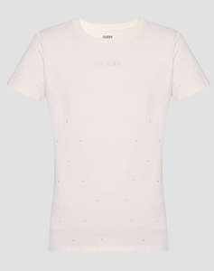 GUESS RHINESTONES SS T-SHIRT BLUZA DE DAMA