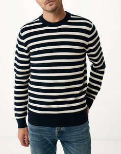 MEXX Jacquard knit striped sweater