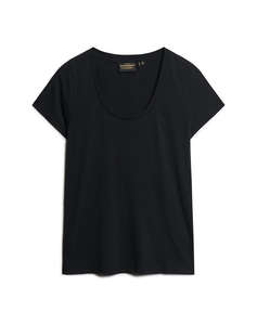 SUPERDRY D1 STUD SCOOP NECK TEE BLUZA DE DAMA