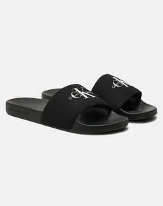 CALVIN KLEIN SLIDE MONOGRAM WMNS