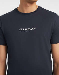 GUESS JEANS GJ SS CN SLIM LOGO EMBRO TEE BLUZA DE BARBATI