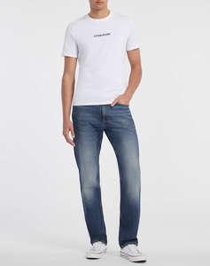 GUESS JEANS GJ SS CN SLIM LOGO EMBRO TEE BLUZA DE BARBATI