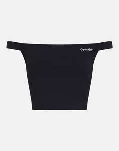 CALVIN KLEIN JEANS LOGO ELASTIC BARDOT MILANO TOP